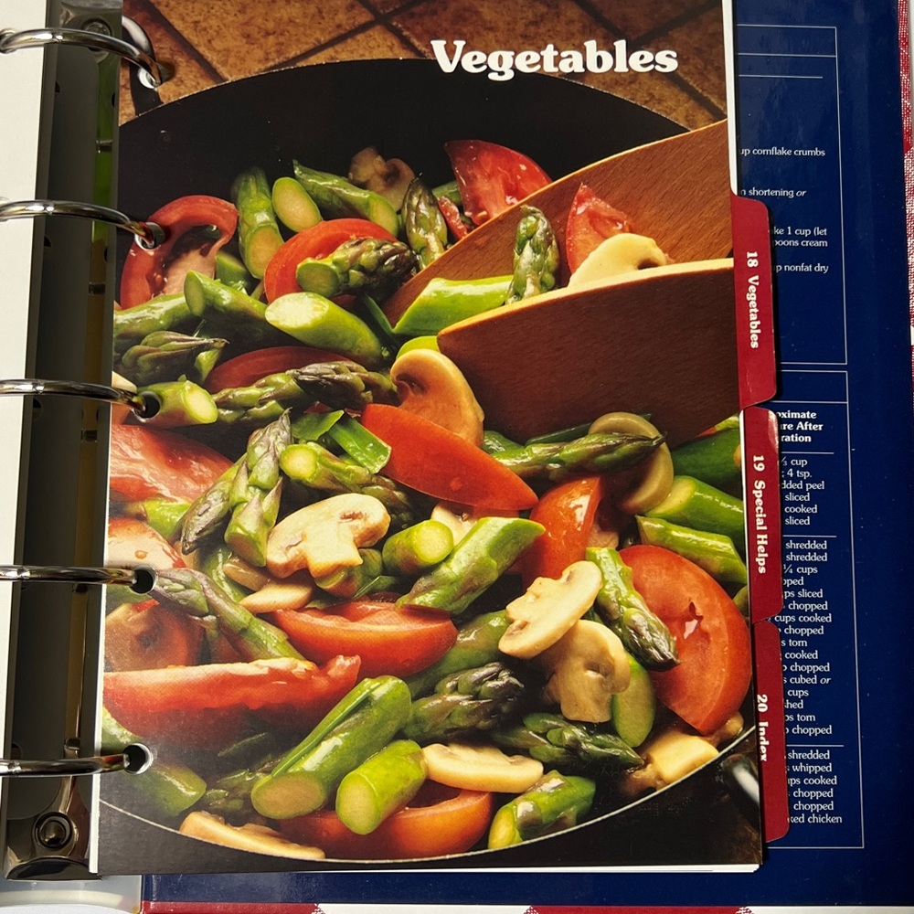 Better Homes And Garden New Cookbook 1989 5 Ring Bound Edition Recipes Charts - Picture 6 of 8